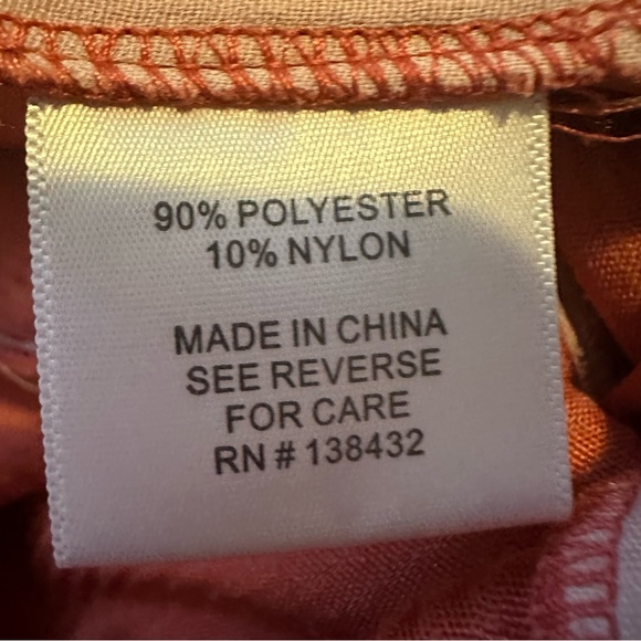 MODCLOTH AS YOU WISH WIDE LEG ORANGE SLEEVELESS CORDUROY JUMPSUIT SIZE (S) - Picture 11 of 11